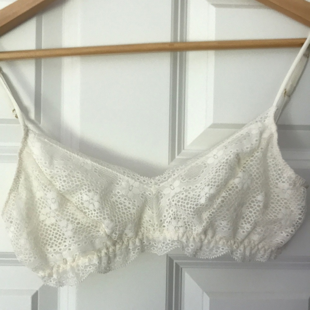 Eberjey ivory lace bralete